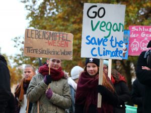 Demo EuroTier Go vegan save the climate